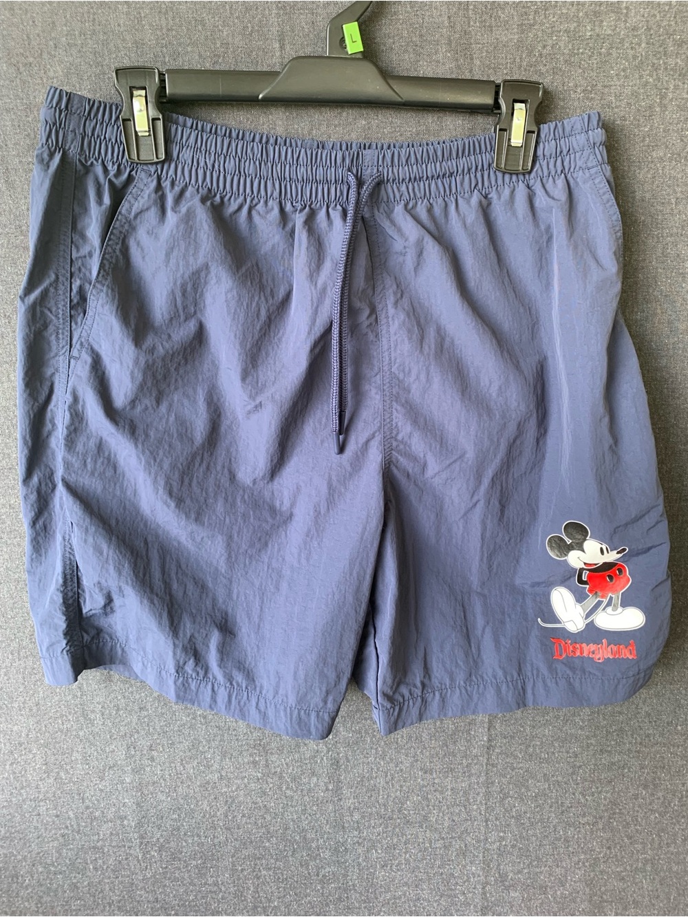 Disney Navy Blue Mickey Mouse Athletic Swim Shorts